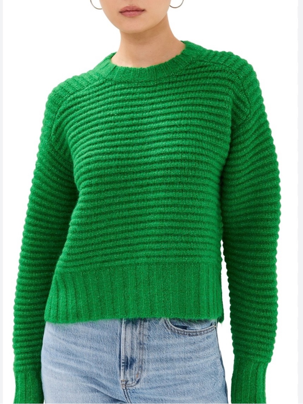 Pistols Adina Heavyweight Ribbed Knit Sweater - Size XS